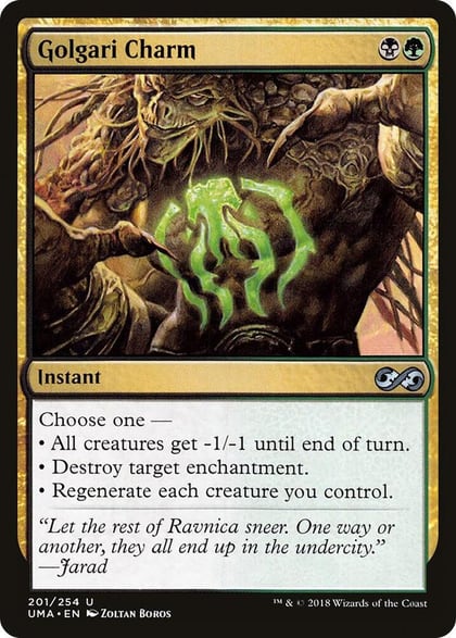 Golgari Charm, Ultimate Masters 201