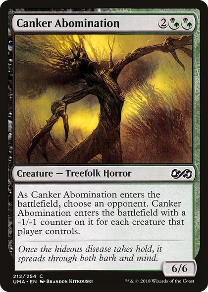 Canker Abomination, Ultimate Masters 212