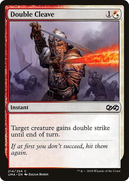 Double Cleave, Ultimate Masters 214
