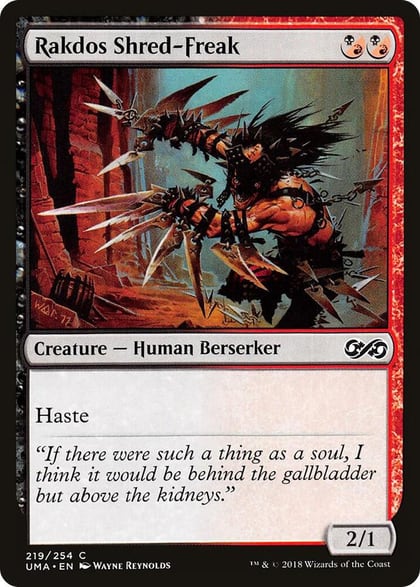 Rakdos Shred-Freak, Ultimate Masters 219