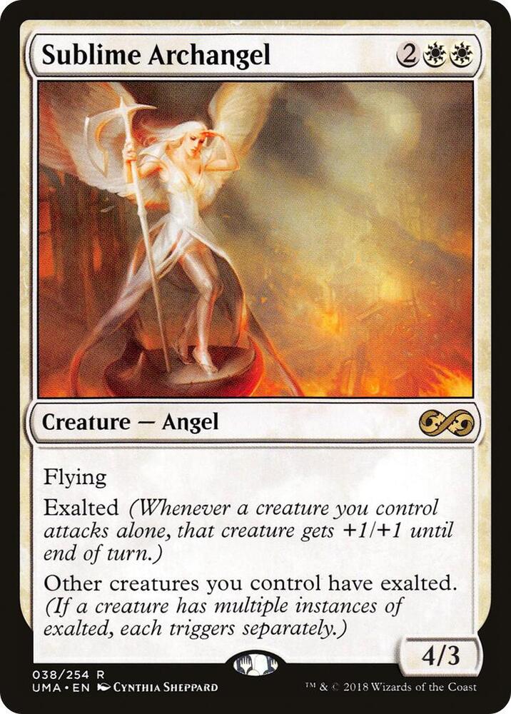 Sublime Archangel, Ultimate Masters 38