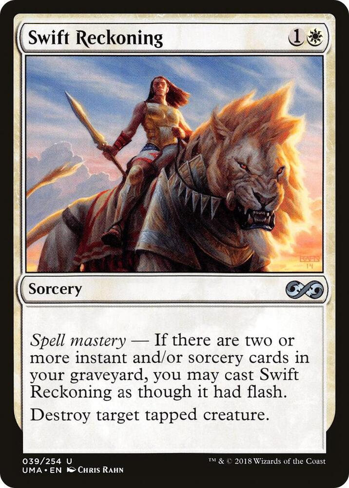 Swift Reckoning, Ultimate Masters 39