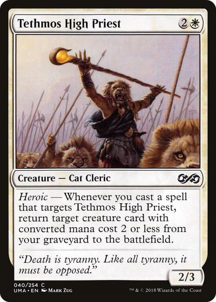 Tethmos High Priest, Ultimate Masters 40
