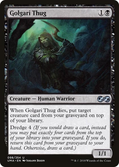 Golgari Thug, Ultimate Masters 98