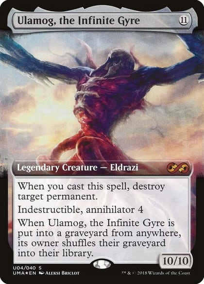 Ulamog, the Infinite Gyre, Ultimate Masters: Box Toppers U04