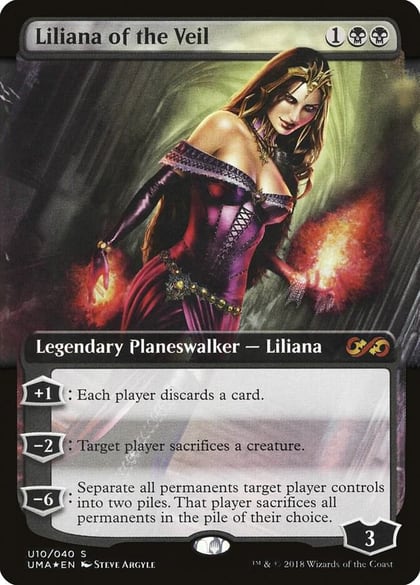 Liliana of the Veil, Ultimate Masters: Box Toppers U10