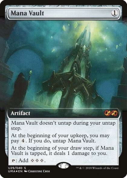 Mana Vault, Ultimate Masters: Box Toppers U29
