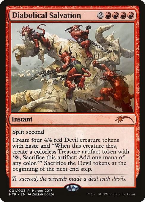 Diabolical Salvation, Unique and Miscellaneous Promos 1