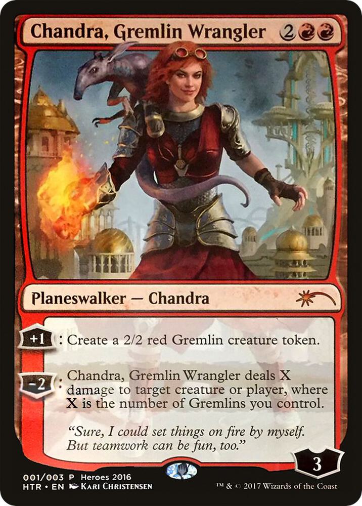 Chandra, Gremlin Wrangler, Unique and Miscellaneous Promos 1