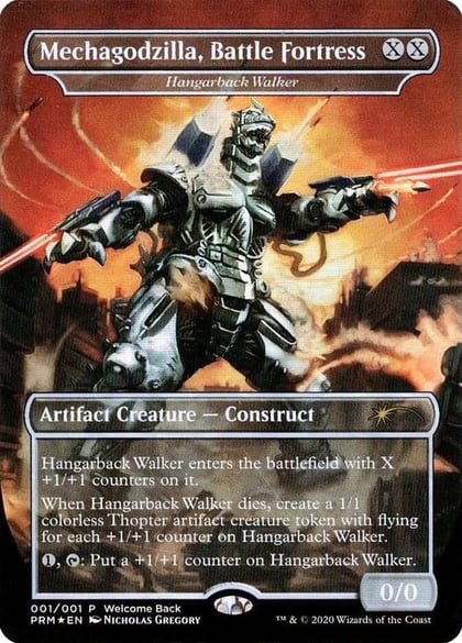 Mechagodzilla, Battle Fortress - Hangarback Walker (Welcome Back Promo), Unique and Miscellaneous Promos 1