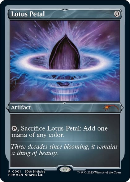 Lotus Petal (Foil Etched), Unique and Miscellaneous Promos 1