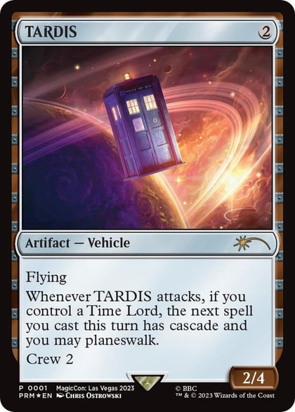 TARDIS (MagicCon: Las Vegas 2023), Unique and Miscellaneous Promos 1