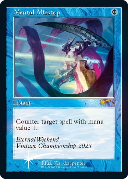 Mental Misstep (Retro Frame) (Eternal Weekend 2023 Promo), Unique and Miscellaneous Promos 1
