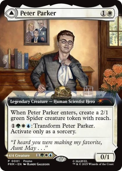 Peter Parker (Extended Art), Unique and Miscellaneous Promos 1