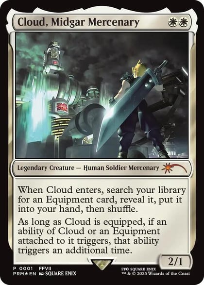 Cloud, Midgar Mercenary, Unique and Miscellaneous Promos 1