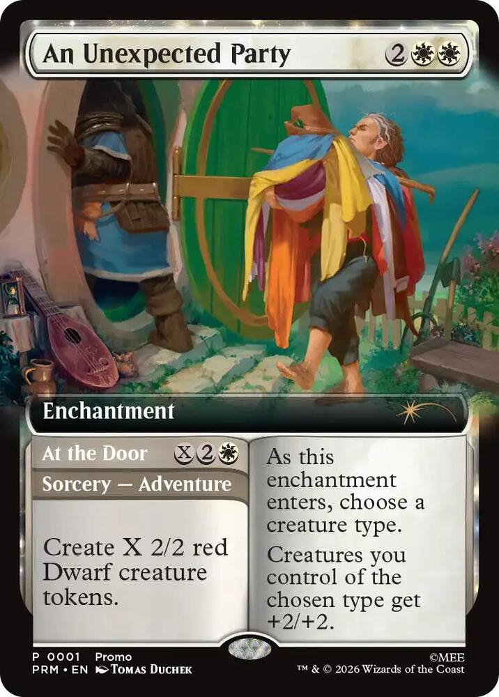 An Unexpected Party (Extended Art), Unique and Miscellaneous Promos 1