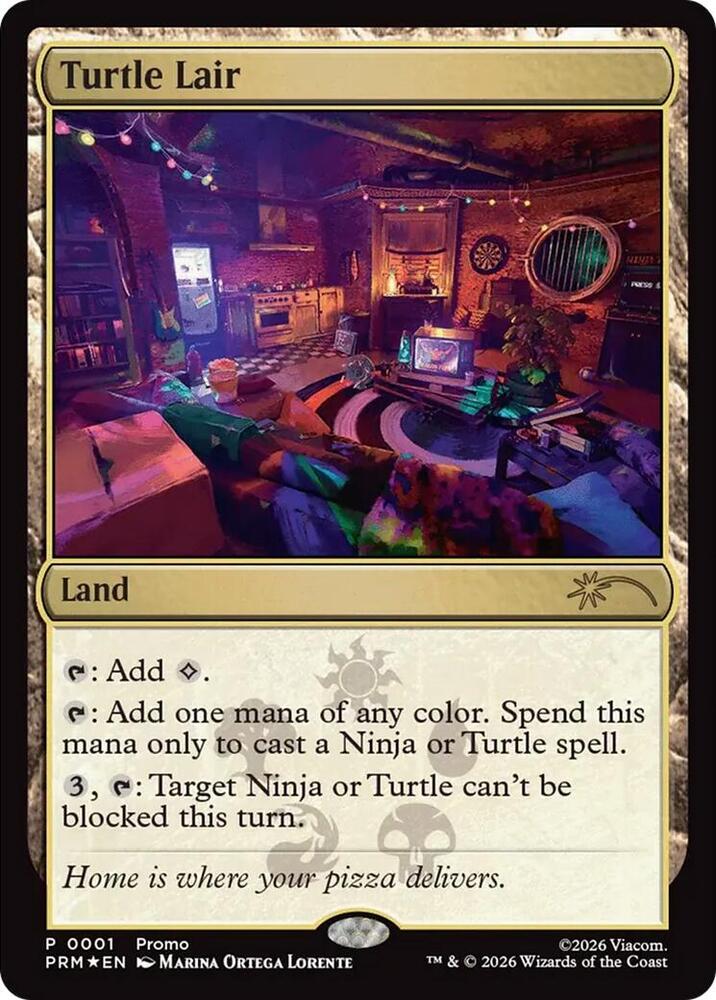 Turtle Lair (Costco Bundle), Unique and Miscellaneous Promos 1