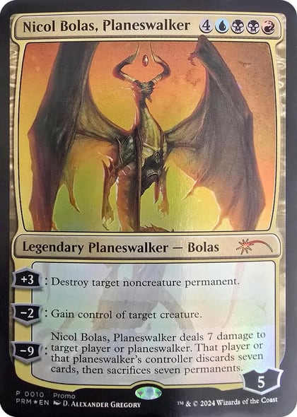 Nicol Bolas, Planeswalker, Unique and Miscellaneous Promos 10