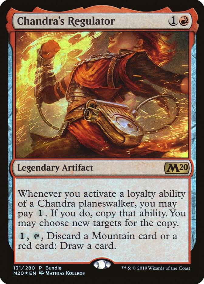 Chandra's Regulator (M20 Bundle), Unique and Miscellaneous Promos 131