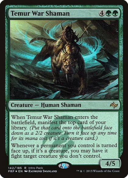 Temur War Shaman, Unique and Miscellaneous Promos 142