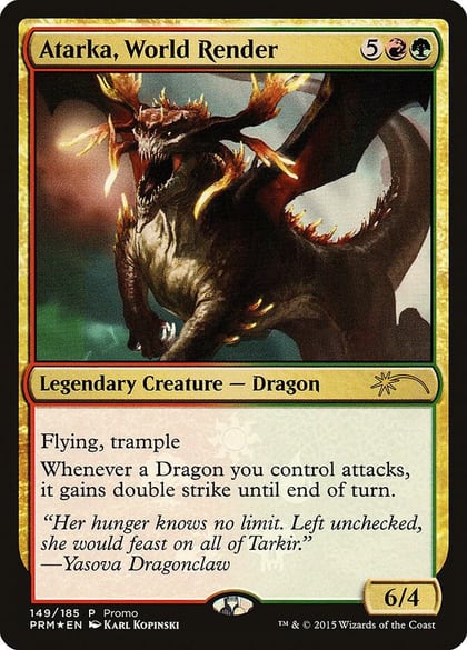 Atarka, World Render, Unique and Miscellaneous Promos 149