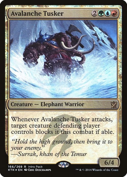Avalanche Tusker, Unique and Miscellaneous Promos 166