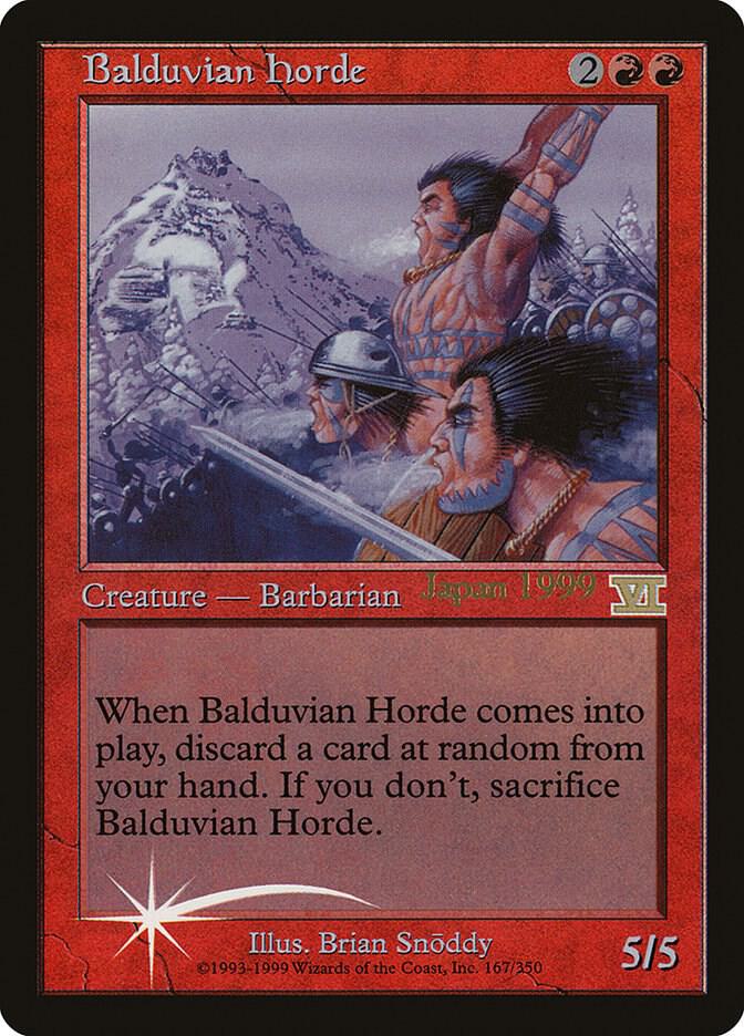 Balduvian Horde, Unique and Miscellaneous Promos 167