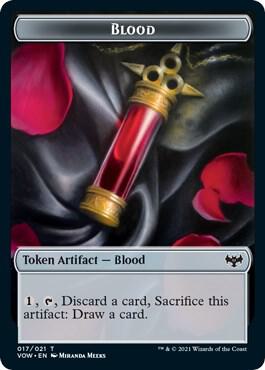 Blood Double-Sided Token (Challenger 2022), Unique and Miscellaneous Promos 17