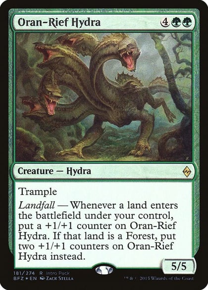 Oran-Rief Hydra, Unique and Miscellaneous Promos 181