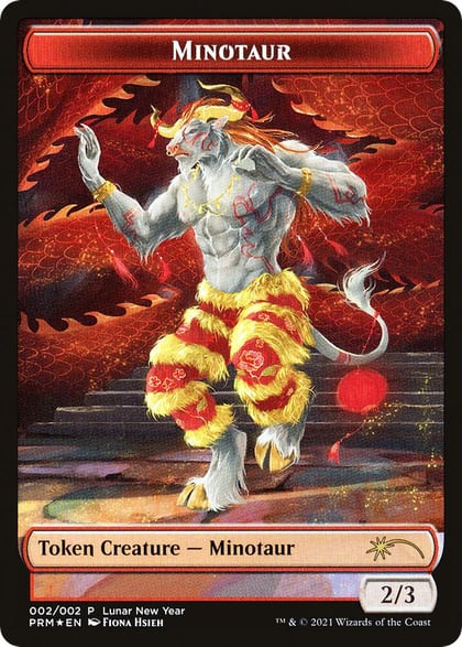 Minotaur Token (2021 Lunar New Year Promo), Unique and Miscellaneous Promos 2