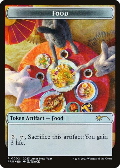 Food Token (Year of the Rabbit 2023), Unique and Miscellaneous Promos 2