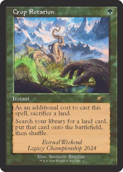 Crop Rotation (Retro Frame) (Eternal Weekend 2024 Promo), Unique and Miscellaneous Promos 2