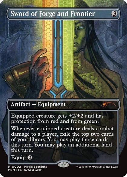 Sword of Forge and Frontier (Borderless), Unique and Miscellaneous Promos 2