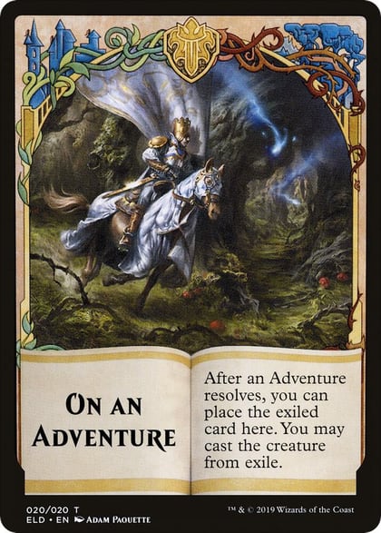 Emblem - On An Adventure Double-Sided (Challenger 2020), Unique and Miscellaneous Promos 20