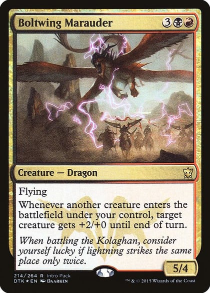 Boltwing Marauder, Unique and Miscellaneous Promos 214