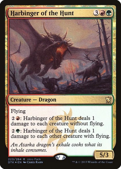 Harbinger of the Hunt, Unique and Miscellaneous Promos 223
