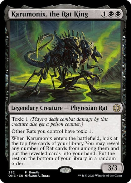 Karumonix, the Rat King (ONE Bundle), Unique and Miscellaneous Promos 282