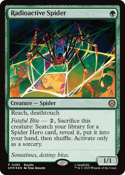 Radioactive Spider, Unique and Miscellaneous Promos 285