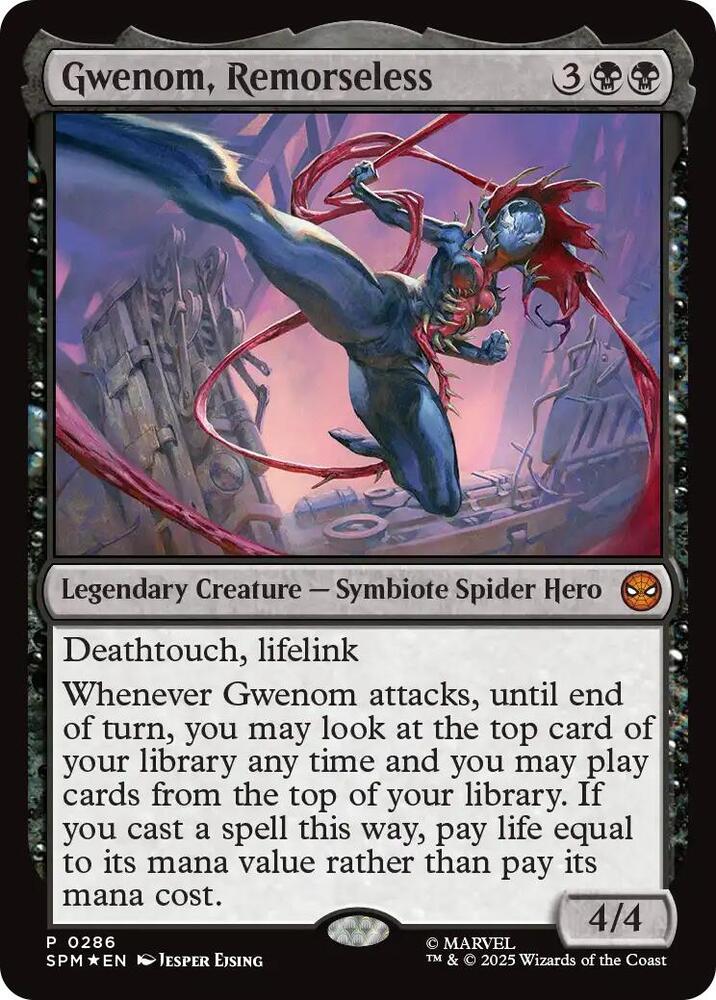 Gwenom, Remorseless, Unique and Miscellaneous Promos 286