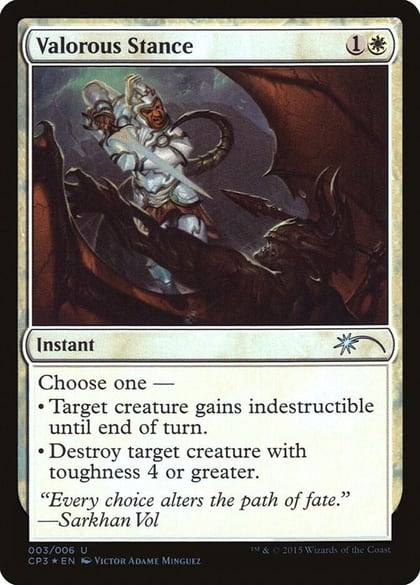Valorous Stance, Unique and Miscellaneous Promos 3