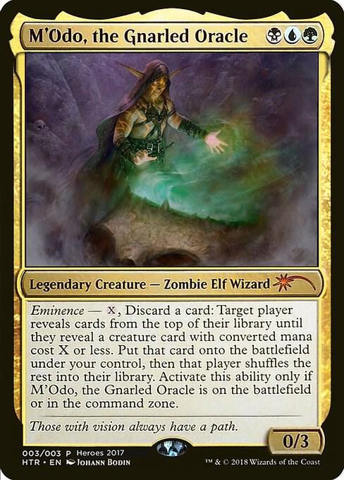 M'Odo, the Gnarled Oracle, Unique and Miscellaneous Promos 3