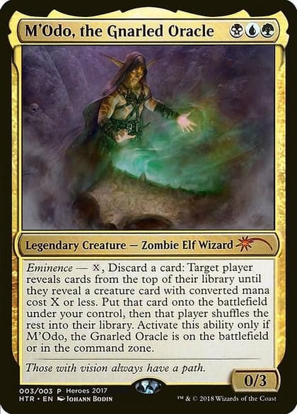 M'Odo, the Gnarled Oracle, Unique and Miscellaneous Promos 3