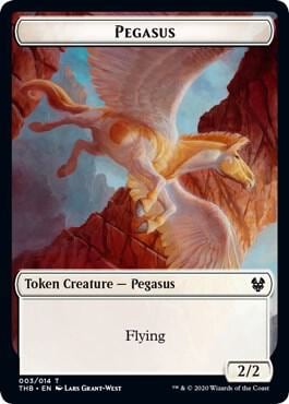 Pegasus // Shark Double-Sided Token (Challenger 2021), Unique and Miscellaneous Promos 3 // 7