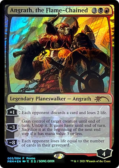 Angrath, the Flame-Chained, Unique and Miscellaneous Promos 3