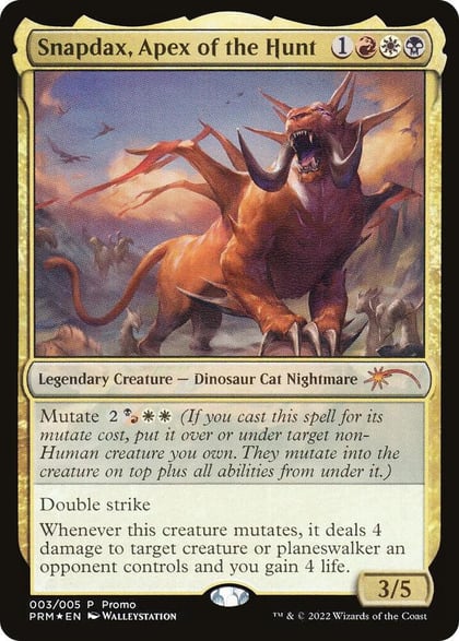 Snapdax, Apex of the Hunt (2022 Lunar New Year Promo), Unique and Miscellaneous Promos 3