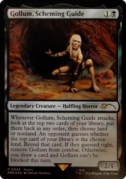 Gollum, Scheming Guide, Unique and Miscellaneous Promos 3