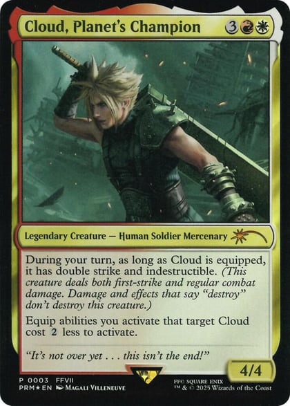 Cloud, Planet's Champion (Costco Bundle), Unique and Miscellaneous Promos 3