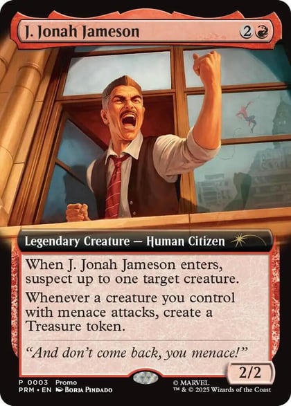 J. Jonah Jameson (Extended Art), Unique and Miscellaneous Promos 3