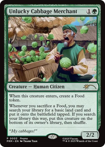 Unlucky Cabbage Merchant, Unique and Miscellaneous Promos 3