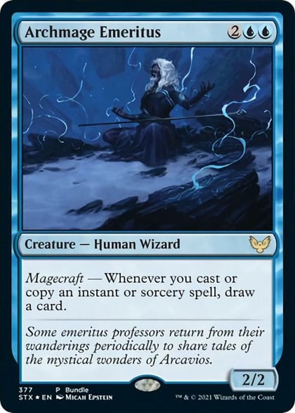 Archmage Emeritus (STX Bundle), Unique and Miscellaneous Promos 377